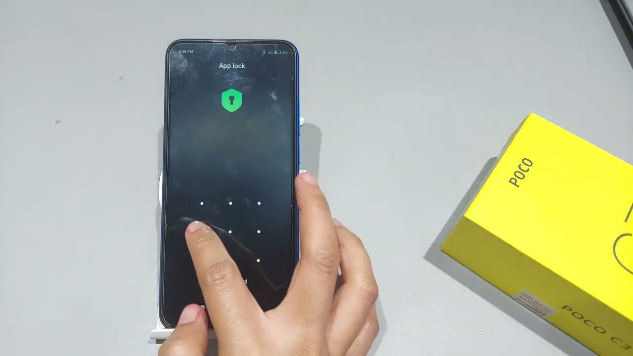 How To Change App Lock In Poco C31 Poco C31 Change App Lock Poco C31 