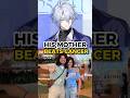 His mother beats cancer
