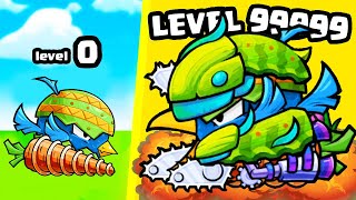 TWEETY in Max Level Car Eats Car 3! Predatory Machine Upgraded (Lvl 9999+) screenshot 4