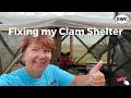 Fixing my Clam Shelter