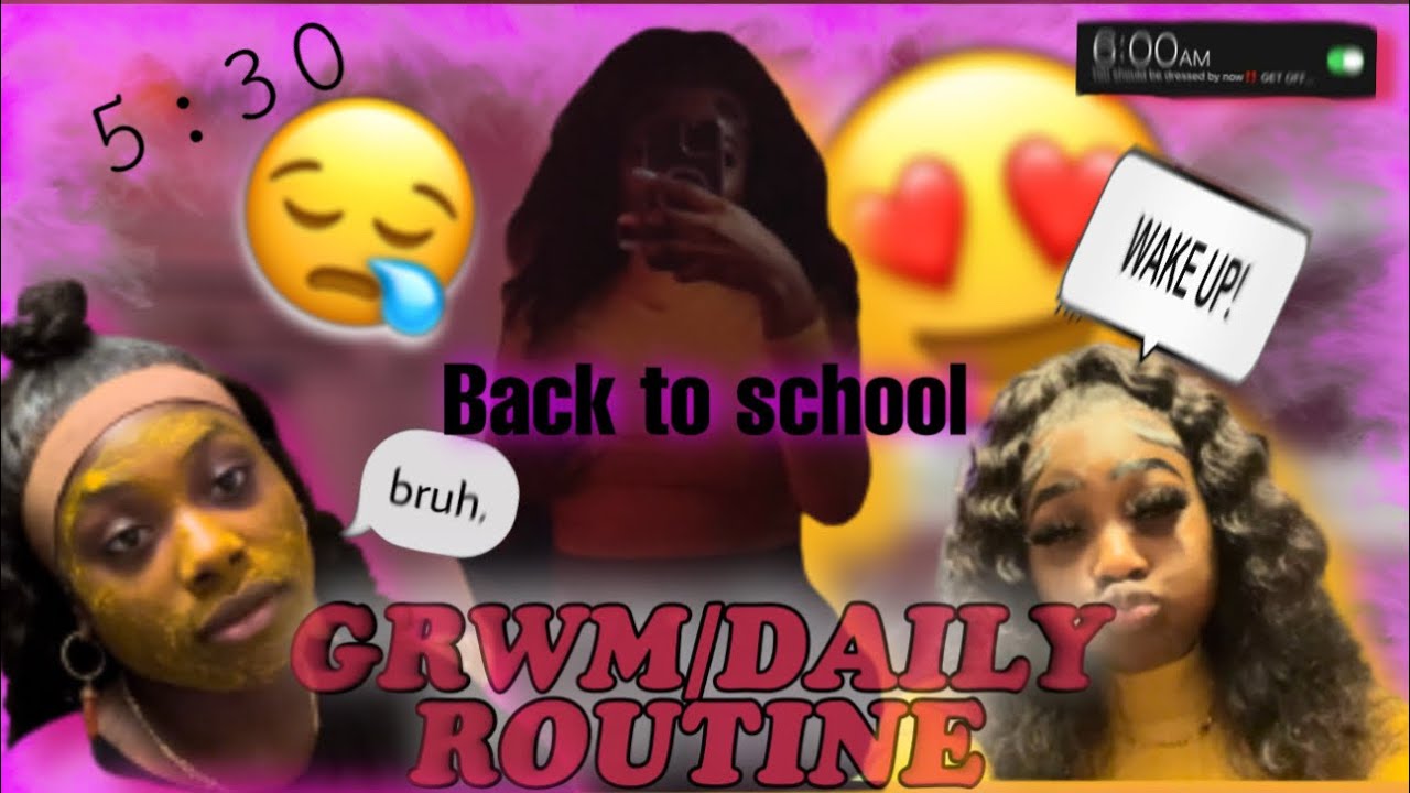 Grwm Routine Paper GRWM FOR SCHOOL📚| daily morning routine😶🌫️| - YouTube