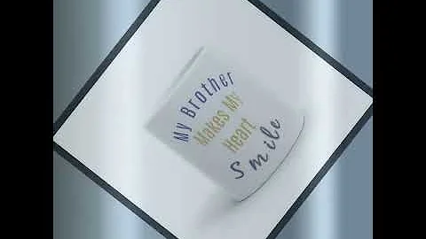 Best Brother Coffee Mug, Best Brother Gift, Brother Birthday Gifts, My Brother Makes My Heart Smi...