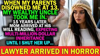 **My Parents Disowned Me at 13... 15 Years Later, Mom Crashed the Will Reading and Heard the Truth**