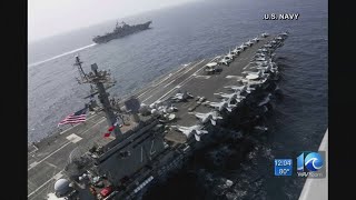 Official: Aircraft damaged during mishap aboard USS Abraham Lincoln