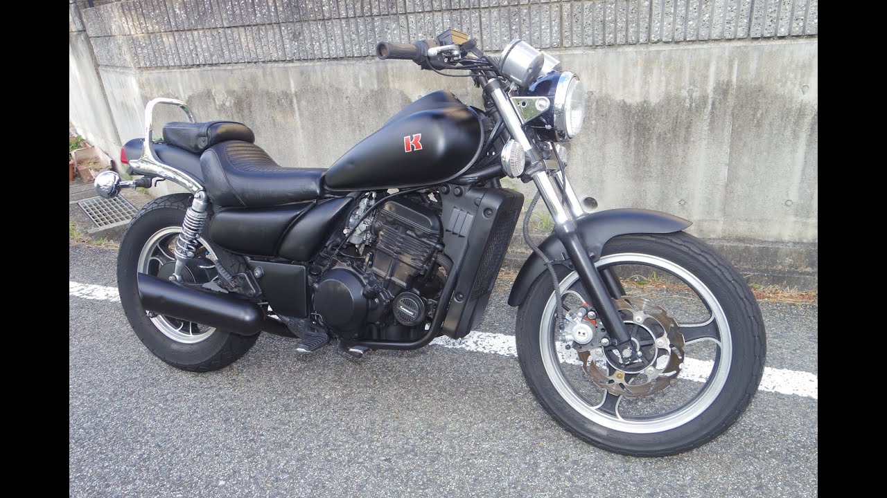 エリミネーター　250　自賠責保険付き！ 自賠責保険2年付！マットブラック！ ☆ エリミネーター250SE