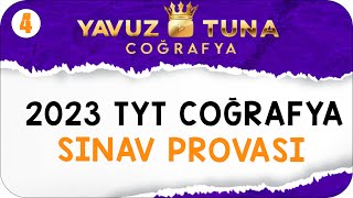 2023 Tyt Coğrafya Sinav Provasi - 4 Yavuz Tuna Coğrafya