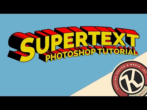 Photoshop Tutorial: Supertext