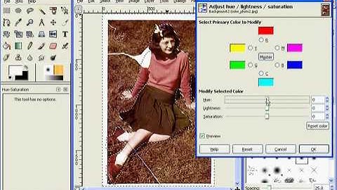 How to restore a photo using the GIMP -part 2
