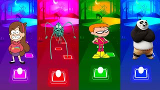 Gravity Fallsnoodles Ninjateen Ans Gokung Fu Panda 4Who Is Best??