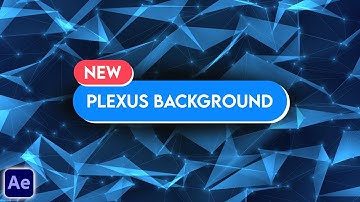 Animated Plexus Background in After Effects - After Effects Tutorial