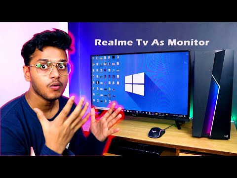 Realme TV to Computer Monitor & Realme TV Screen Mirroring, Chromecast Local Video, Songs, WebSeries
