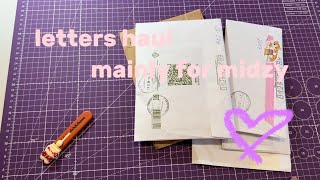 letters haul//unpacking💘распаковка писем:itzy,(g)i-dle,blackpink 。。。