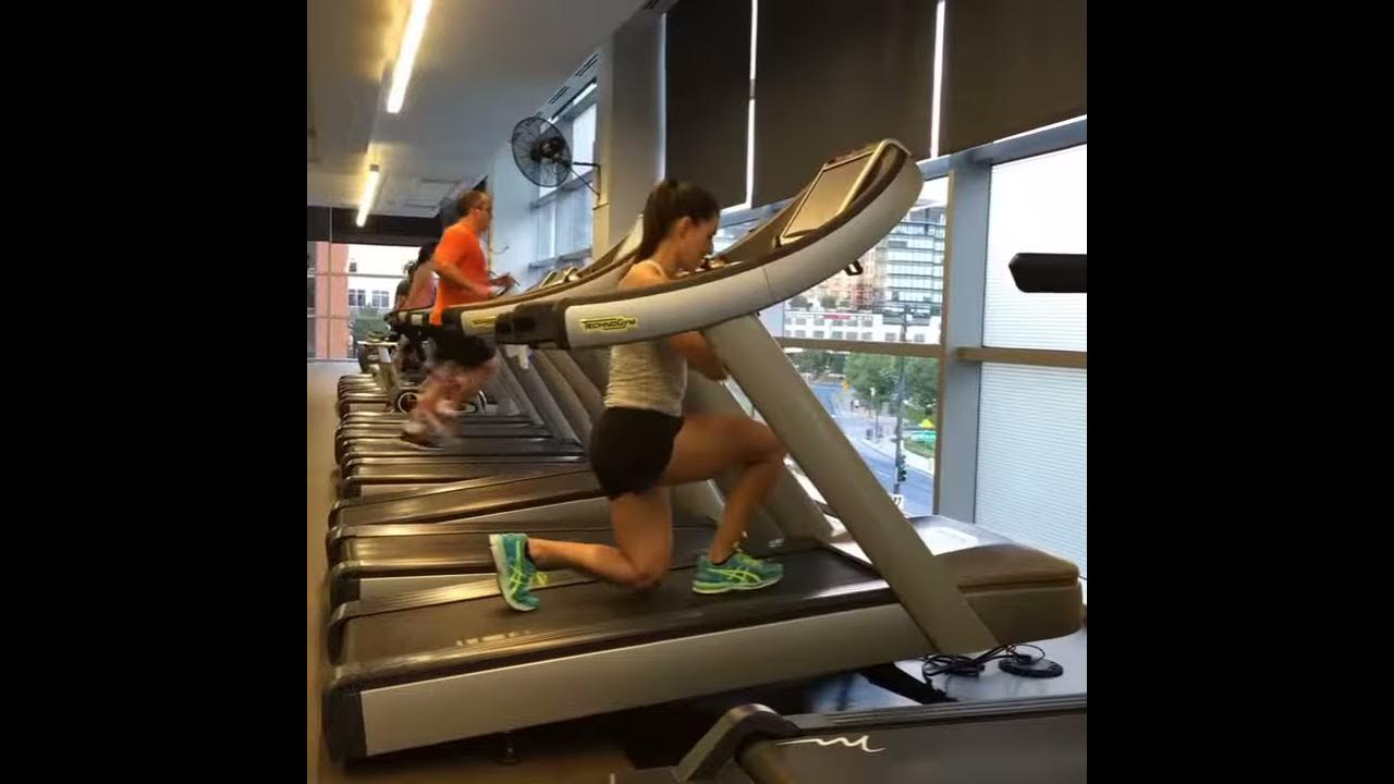 treadmill workout YouTube