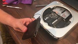 HARDEST SSD INSTALL OF ALL TIME??? Mac Mini (Mid-2010) SSD Install