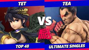 Smash Awesome - Tet (Dark Pit, Pit) Vs. Tea (Kazuya) Smash Ultimate - SSBU