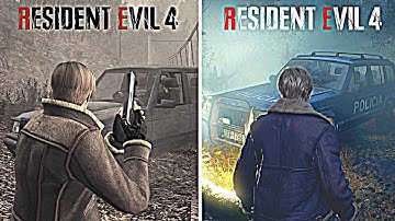 RESIDENT EVIL 4 Original vs Remake - Graphics and Details Comparison