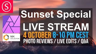 Sunset Special Live Stream - OlivioTutorials.com