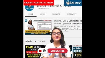 CSIR NET Exam 2022 | Prepare all the Topics | General Paper | Karo CSIR NET ki Taiyari