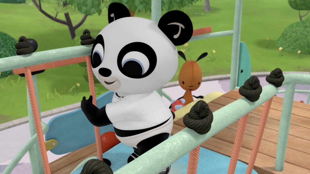 Lo scivolo, Patate, Il murale e ALTRI! | 10 EPISODI | Pando e Bing