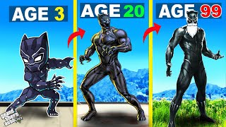 Surviving 99 YEARS As BLACK PANTHER In GTA 5 ...