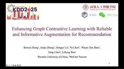 KDD 2025 - Enhancing Graph Contrastive Learning