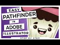 How to use Pathfinder in Adobe Illustrator?