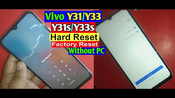 How to Hard Reset Vivo Y31s/Y33s | How to Easily Master Format VIVO Y33S with Safety| vivo Y33s