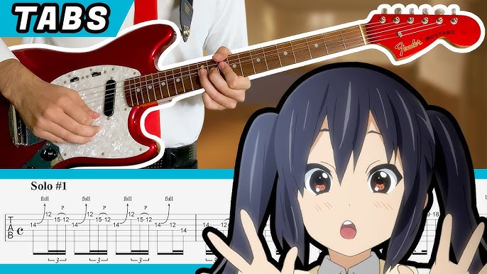 TABS】K-ON! S2 EP1 -「Yui's Solo」by @Tron544 