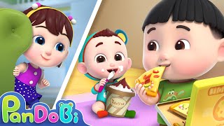 Baby Loves Snacks Song | Johny Johny Yes Papa | Good Habits | Nursery Rhymes | Super Pandobi