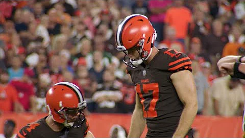 Cleveland Browns Kicker Greg Joseph's leg leads to...