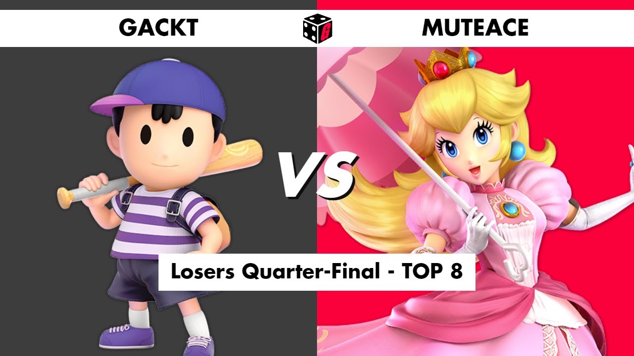 Game is Game TOP 8 - Gackt (Ness) Vs. MuteAce (Peach) SSBU Tournament