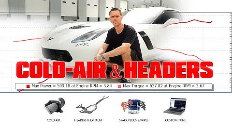 Cold-Air & Headers on this C7 Z06 Corvette - Late Model Racecraft