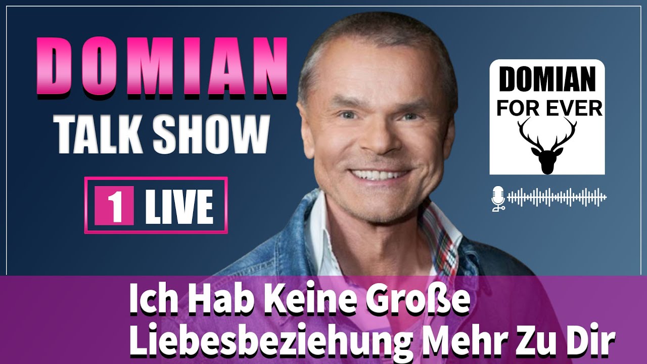 Jürgen Domian - Ich Hab Keine Große Liebesbeziehung Mehr Zu Dir | Wenn Liebe langsam verschwindet