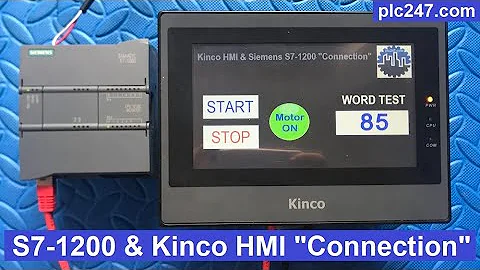 Kinco HMI & Siemens S7-1200 "Communication" Tutorial