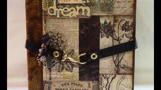 My File of Dreams Large Photo Album
Note: Update
Now available at my etsy:https://www.etsy.com/listing/159797296/my-file-of-dreams-large-photo-album?ref=shop_home_active
I would like to share this project I just finish for a workshop in August 17 2013 at Craft Fusion, Im not sure how to describe this book other than Humongous is 10.5x9.5 and it weighs about 6 LB, I used 30 file folders, 30 12x12 Engraver Prima designer paper, 20 12x12 cardstock, 3 heavy chipboard, 4 rolls of atg gun tape, 3 rolls of score tape, so on and on, the book can hold up 150 pages, and it contains 10 pages all together, with endless pockets & flaps plus large mats to ensure the enjoyment of your memories, journaling and more. This for sure will be a very busy workshop, maybe even a 2 day possible. Hope you enjoy it, please leave a comment or??s . The kits will be available at my Etsy in August along with the tutorial also, so you will have 2 choices, but just the tutorial and get the links to the video or but the kit, with everything to make the book along with the links to follow along. Enjoy, cheers My File of Dreams Large Photo Album