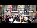 Tibetans uprising day  10 march 2021  tibetan community austria vienna  tibetan vlogger