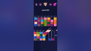 Get Color Bottle Game level 350 #bottlegame #pggaming