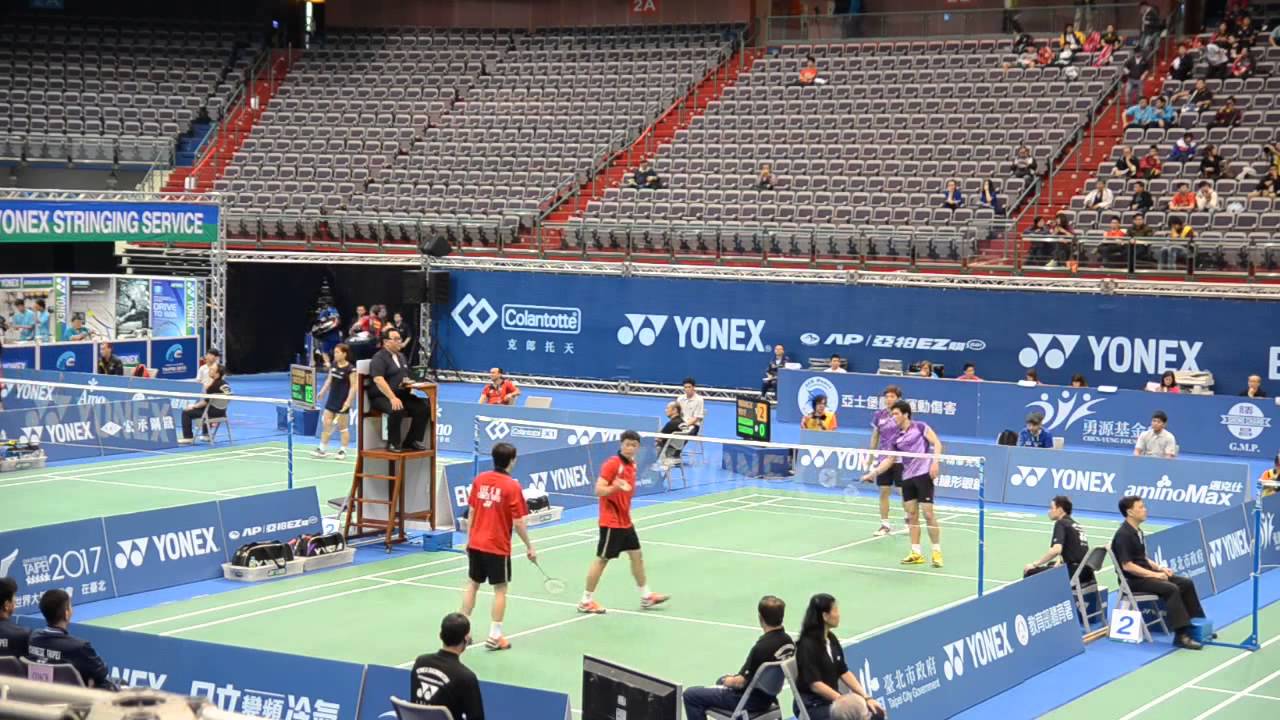 [HD] 2013 Badminton Asia Championships R1 MD KO S.H / LEE Y.D  [1] (KOR) VS LEE S.M / TSAI C.H (TWN)