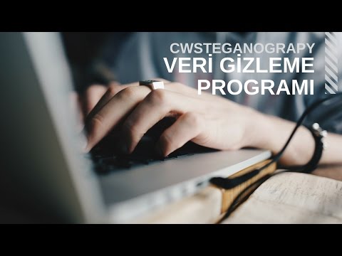 CWSteganograpy Veri gizleme Programı