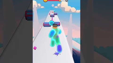 Blob Runner 3D - Gameplay Android,iOS  #Shorts
