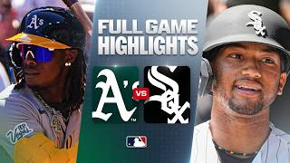 ATHLETICS vs. WHITE SOX: Official Full Game Highlights (July 12) | 2026 MLB Season screenshot 1