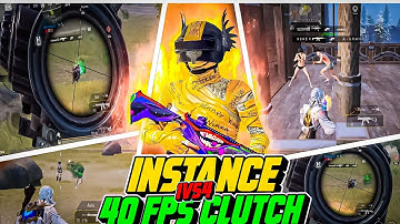 ☠️ 3.6 UPDATE? INSTANCE 40FPS CLUTCH ☠️ 1VS4 BGMI GAMEPLAY NEONXSATYAM