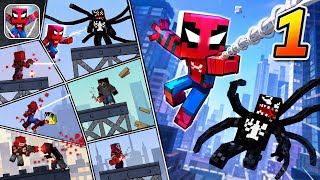 Mr Spider Hero | Shooting Puzzle | Gameplay | Part 1 | 🕷️ Epic Web Shooting Action | Android & iOS | screenshot 2