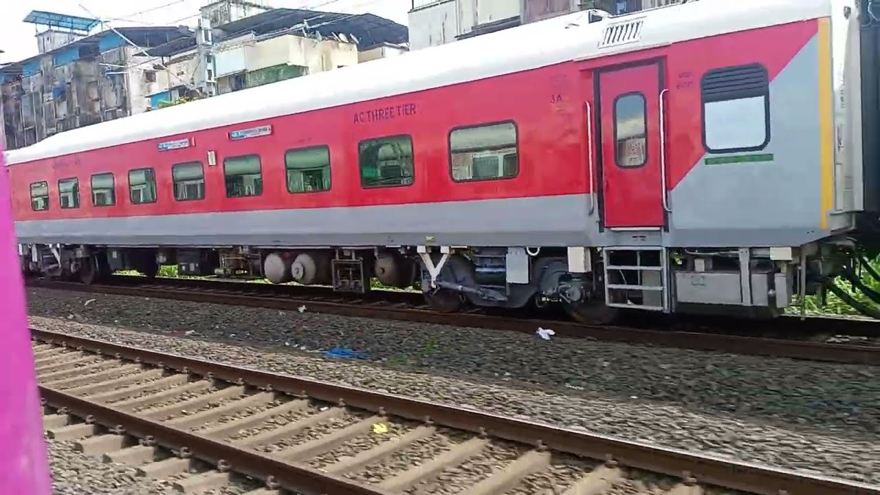 Urban Odyssey: Mumbai Local Train Journey from Bhayandar to Mira Road