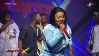 Mentor X Week 8: Guest Judge Nana Ama McBrown dazzles all as she performs 'My Baby' by Samini