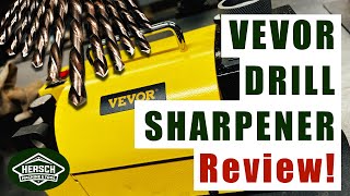 VEVOR Drill Sharpener Hobby Tool Review - Easy Drill Sharpening