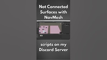 How To Handle Not Connected Surfaces With NavMesh In Unity