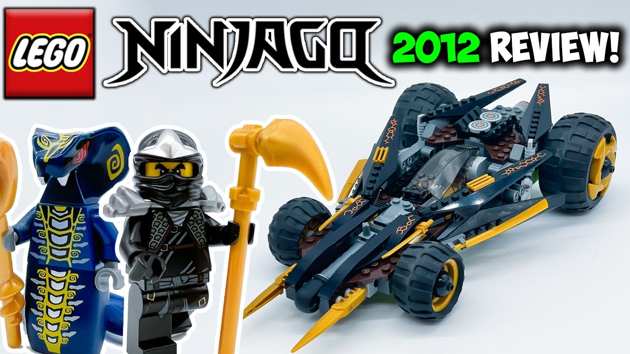 2012 Ninjago Cole's Tread Assault Review! LEGO Rise of the Snakes Set 9444  - YouTube