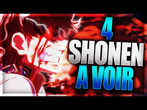 4 SHONEN DE FOU A VOIR MAINTENANT ! (ils vont vous plaire)