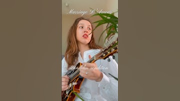 Marriage D’Amour Prt.1 - #mandolin rendition🕊️ #music #mandolinplayer #instrumental #relaxingmusic